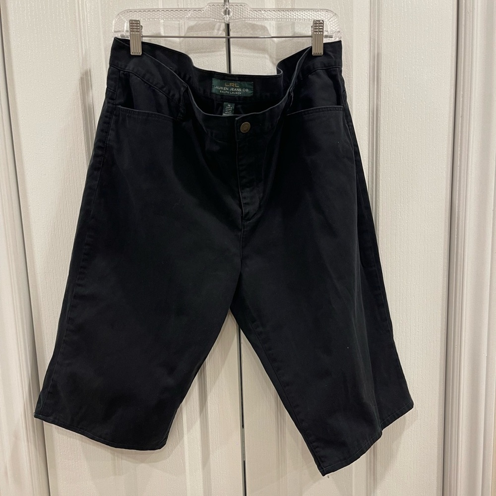 Lauren Ralph Lauren Black Capris